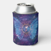 Morpho-Schmetterling / Galaxy Mandala Dosenkühler (Kanne Rückseite)