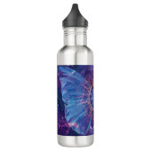 Morpho-Schmetterling / Galaxy Mandala Edelstahlflasche (Links)