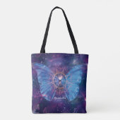Morpho-Schmetterling / Galaxy Mandala Tasche (Rückseite)