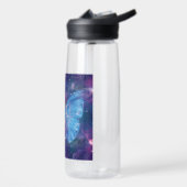 Morpho-Schmetterling / Galaxy Mandala Trinkflasche (Links)