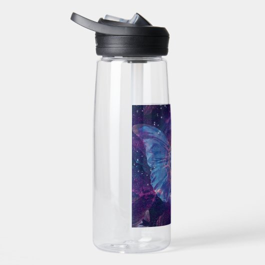 Morpho-Schmetterling / Galaxy Mandala Trinkflasche (Rechts)