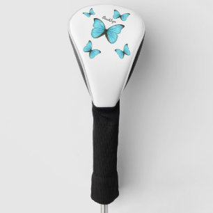 Morpho-Schmetterlinge Cartoon-Abbildung Golf Headcover