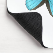 Morpho-Schmetterlinge Cartoon-Abbildung Mousepad (Ecke)