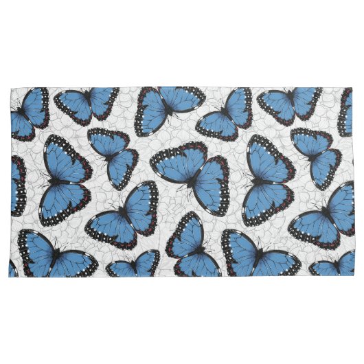 Morpho-Schmetterlinge Kissenbezug (Vorderseite-Rechts)