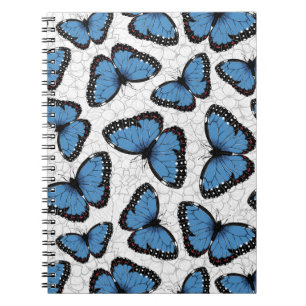Morpho-Schmetterlinge Notizblock