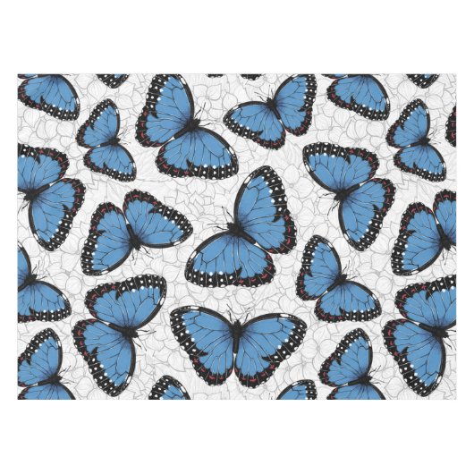 Morpho-Schmetterlinge Tischdecke (Vorderseite (Horizontal))