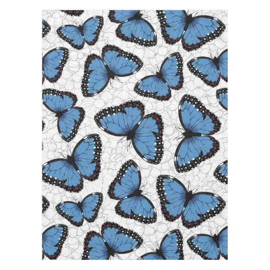Morpho-Schmetterlinge Tischdecke (Vorderseite)