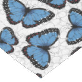 Morpho-Schmetterlinge Tischdecke (Schrägansicht)