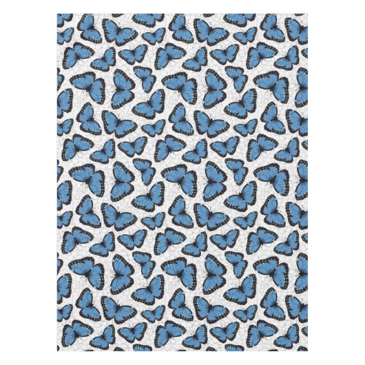 Morpho-Schmetterlinge Tischdecke (Vorderseite)