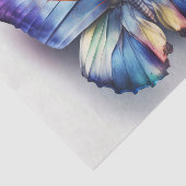 MORPHO schönes blaues Schmetterlingspapier Seidenpapier (Ausschnitt)