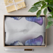 MORPHO schönes blaues Schmetterlingspapier Seidenpapier (Geschenk)