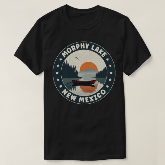 Morphy Lake New Mexico Sunset T-Shirt (Design vorne)