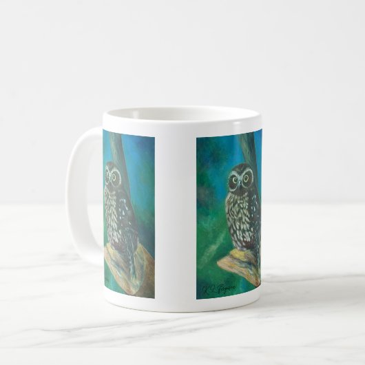 Morpork Owl Tasse (Vorderseite Links)