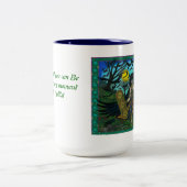 Morrigain band los zweifarbige tasse (Mittel)