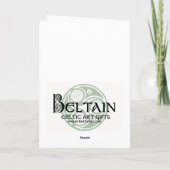 Morrigan Celtic Raven Card Karte (Rückseite)