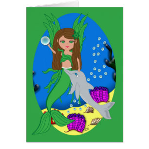 Morrigan das Merfaery und der Delphin kardieren