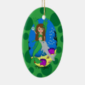 Morrigan Green Merfaery Ornament (Rechts)
