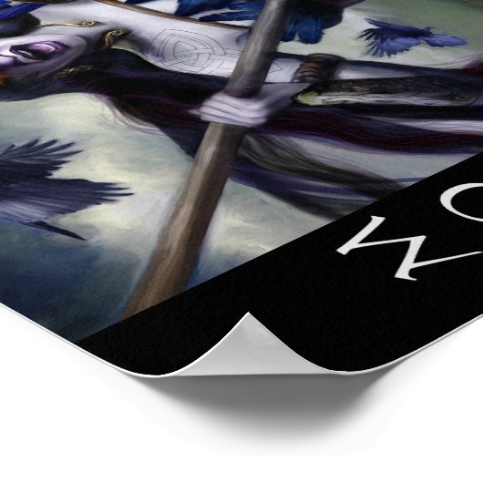 Morrigan Poster (Ecke)