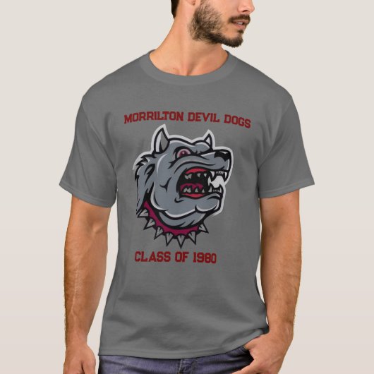 Morrilton High School Class of 1980 Wiedersehen-Sh T-Shirt (Vorderseite)