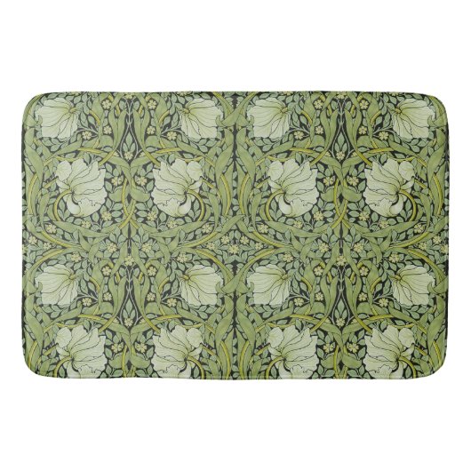 Morris 1876 Vintages Pimpernell-Muster Badematte (Vorderseite)