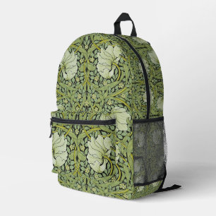 Morris 1876 Vintages Pimpernell-Muster Bedruckter Rucksack
