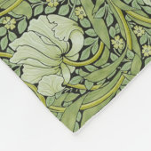 Morris 1876 Vintages Pimpernell-Muster Fleecedecke (Ecke)