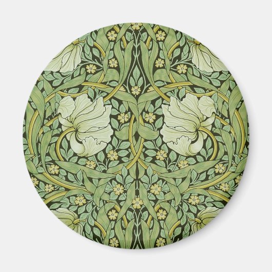 Morris 1876 Vintages Pimpernell-Muster Magnet (Vorne)