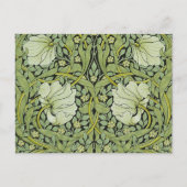 Morris 1876 Vintages Pimpernell-Muster Postkarte (Vorderseite)
