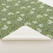 Morris 1876 Vintages Pimpernell-Muster Sherpadecke (3/4)