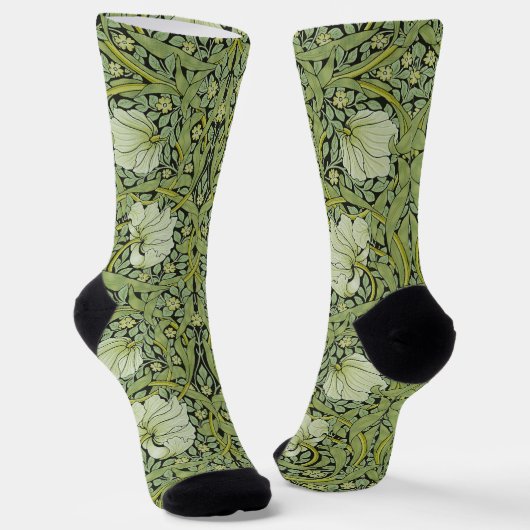 Morris 1876 Vintages Pimpernell-Muster Socken (Gewinkelt)