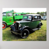 Morris 8 Vintage Poster (Vorne)