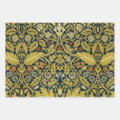 Morris Acanthus Leaves Twining Stem Flowers Carpet Geschenkpapier Set (Vorderseite 2)