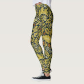 Morris Acanthus Verlasst Blume aus Twining Stem Te Leggings (Links)