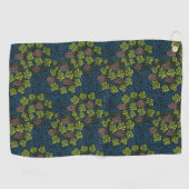 Morris - Antique 1873 Trauben & Verlass & Weinmust Golfhandtuch (Horizontal)