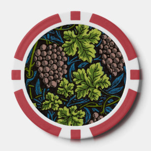 Morris - Antique 1873 Trauben & Verlass & Weinmust Pokerchips