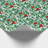 Morris - Arbatus, Äste mit roten Beeren Geschenkpapier (Ecke)