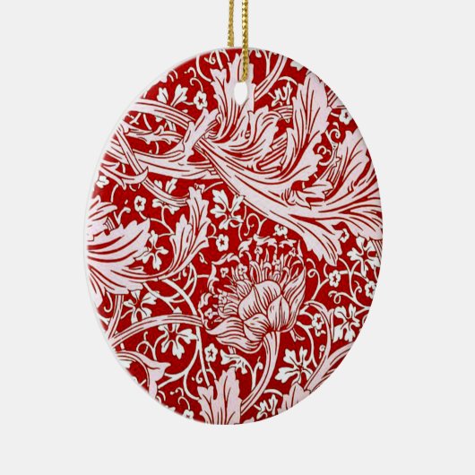 Morris - Arcadia, beliebtes Muster, Keramik Ornament (Rechts)