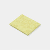 Morris Bachelor's Button Blume & Golden Stems Post-it Klebezettel (angewinkelt)
