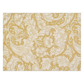 Morris Bachelor's Button Blume & Golden Stems Tischdecke (Vorderseite (Horizontal))