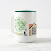 Morris Bauernhof sind Sie hier Tasse (Vorderseite Links)