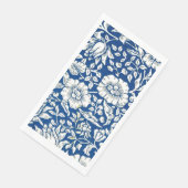 Morris - Blaue Malve Serviette (Ecke)