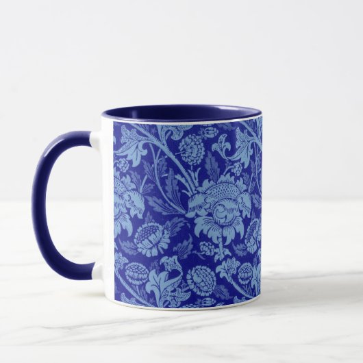 Morris - blaues Indigomuster Tasse (Links)