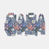 Morris Blue Background 1896 Compton Floral Pattern Geschenkschachtel (Ungefaltet)