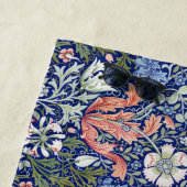 Morris Blue Background 1896 Compton Floral Pattern Strandtuch (Beispiel)
