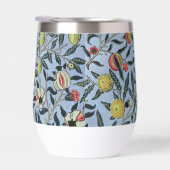 Morris Blue Background Antique Pomegrana Muster (Rechts)