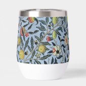 Morris Blue Background Antique Pomegrana Muster (Rückseite)