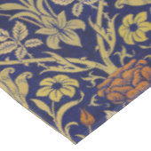 Morris Blue Background Rose & Lily Blume Muster Tischdecke (Schrägansicht)