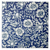 Morris - Blue Mallow Fliese (Vorderseite)