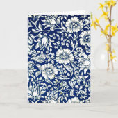 Morris - Blue Mallow Karte (Gelbe Blume)