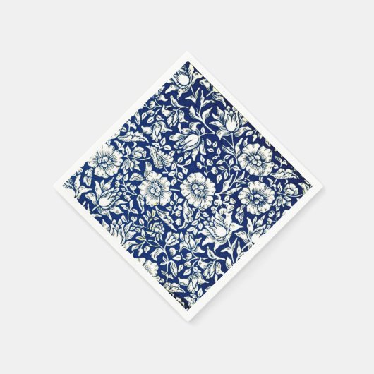 Morris - Blue Mallow Serviette (Ecke)